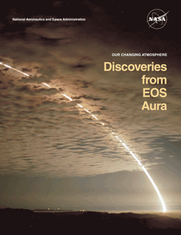 Our Changing Atmosphere - Discoveries from EOS Aura brochure cover